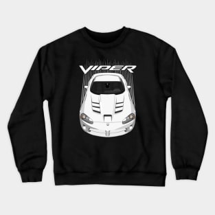 Viper SRT10-white Crewneck Sweatshirt